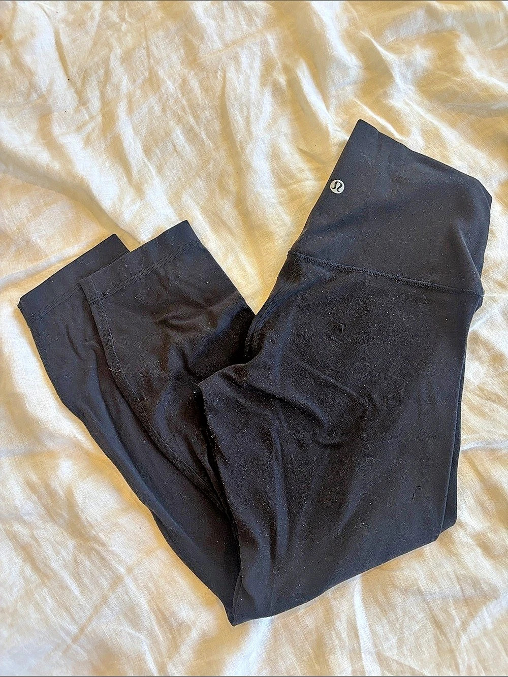 Lululemon Align High-Rise Crop 25 Black Leggings